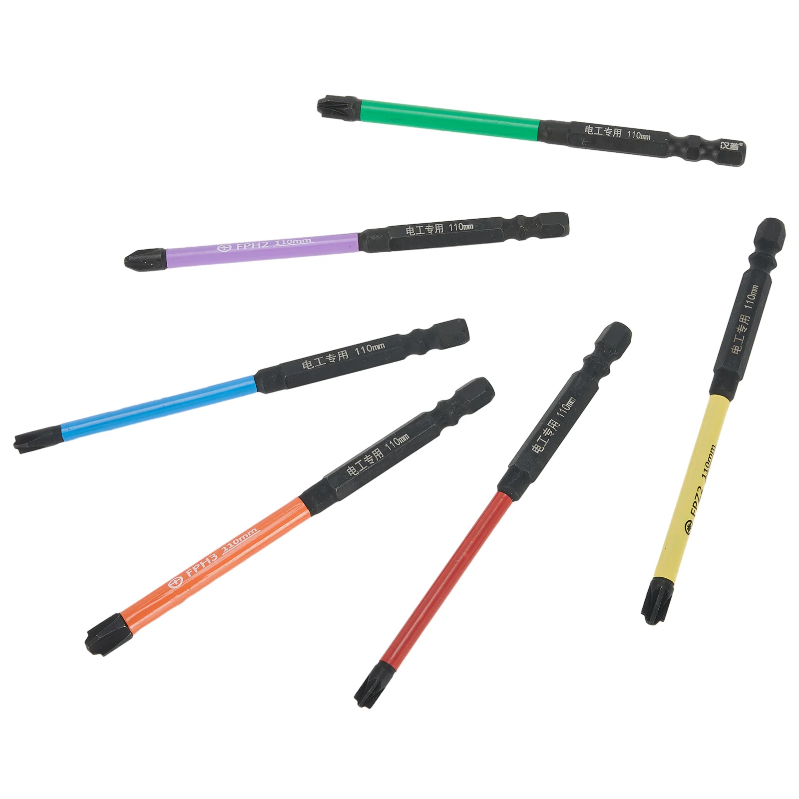 6pcs 65/110mm Magnetic Special Slotted Cross Screwdriver Bit FPH1-3/HFPZ1-3 NutdriversFor Electrician Electric Screwdriver Bit
6pcs 65/110mm Magnetic Special Slotted Cross Screwdriver Bit FPH1-3/HFPZ1-3 NutdriversFor Electrician Electric Screwdriver Bit