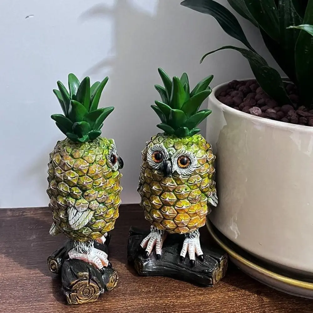 Cute Owl Shape Pineapple Funny Pineapple Resin Resin Pineapple Figurines Owl Shape Small Outdoor 
Cute Owl Shape Pineapple Funny Pineapple Resin Resin Pineapple Figurines Owl Shape Small Outdoor