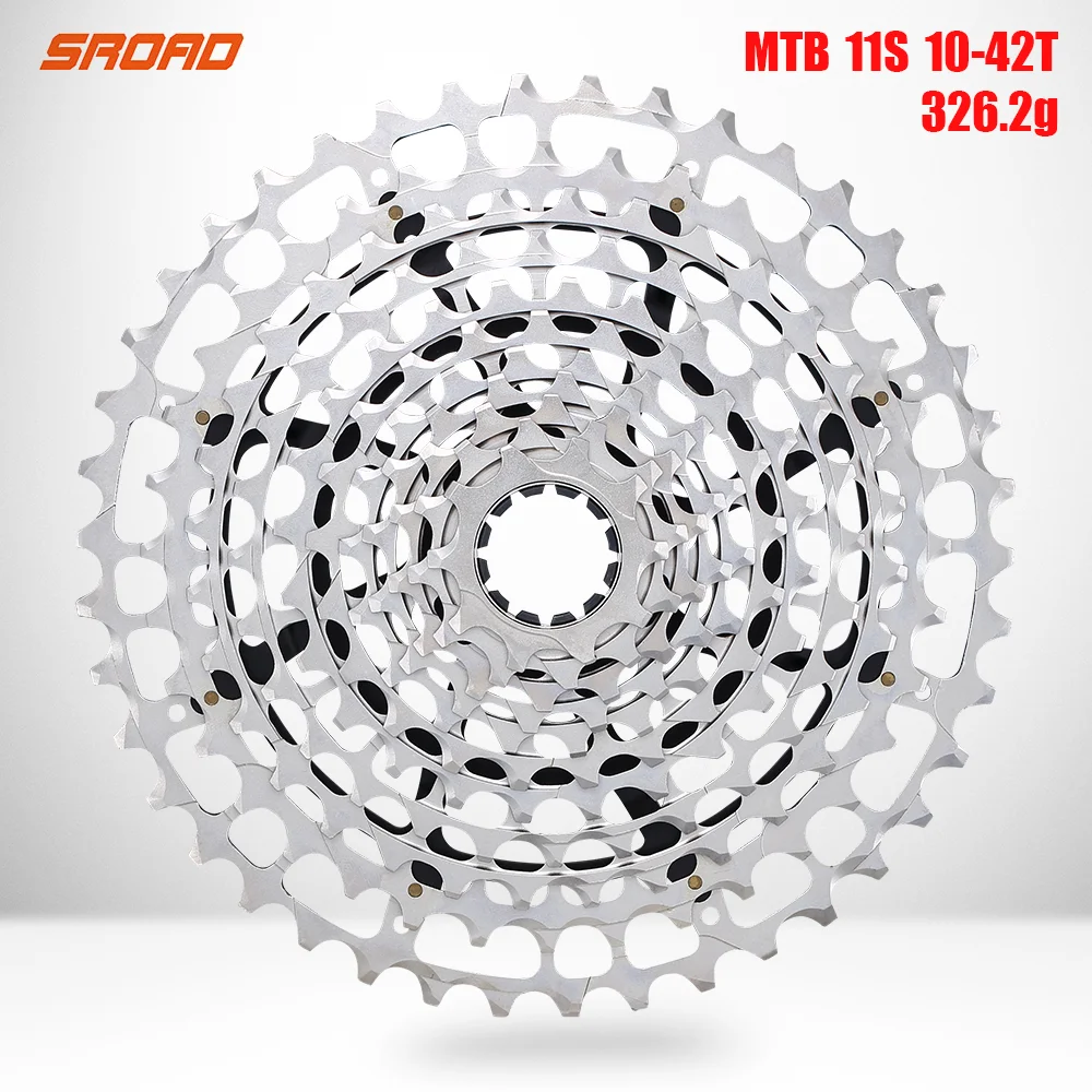 2022 SROAD 11s MTB Bicycle Cassette 10-42T 11speed CNC Cycling Freeewheel Fits XD Super Light CNC Made 320g Bike Accessories
2022 SROAD 11s MTB Bicycle Cassette 10-42T 11speed CNC Cycling Freeewheel Fits XD Super Light CNC Made 320g Bike Accessories