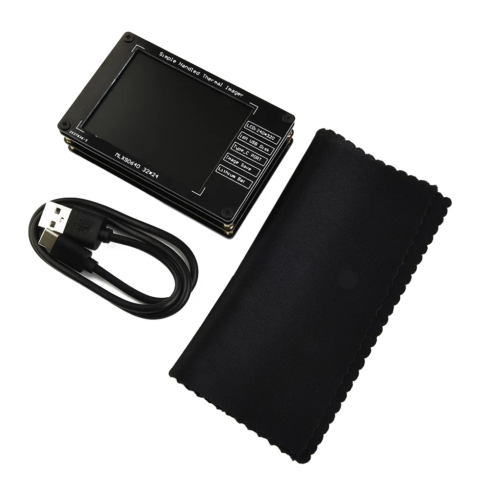 Thermal Imager 2.8" Screen Thermal Imaging Camera Simple Handheld MLX90640 USB Type-C High Precision Non-contact Measurement
Thermal Imager 2.8" Screen Thermal Imaging Camera Simple Handheld MLX90640 USB Type-C High Precision Non-contact Measurement