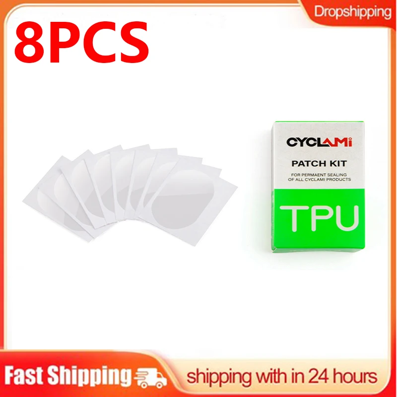 8pcs Mountain Bike Puncture Repair Kit Bicycle Patches Glue Tyres Tires Inner Tubes Tool TPU Transparent Road Adult Bike parts
8pcs Mountain Bike Puncture Repair Kit Bicycle Patches Glue Tyres Tires Inner Tubes Tool TPU Transparent Road Adult Bike parts