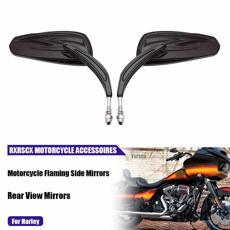 Motorcycle Rearview Mirror Left Side Right Side Aluminum Side Mirror Conversion Accessories for Harley-Davidson Street Glide
Motorcycle Rearview Mirror Left Side Right Side Aluminum Side Mirror Conversion Accessories for Harley-Davidson Street Glide