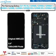 Ensemble écran tactile lcd AMOLED, pour Samsung Galaxy S20 FE S20 Lite G780F G781B G785F, Original=