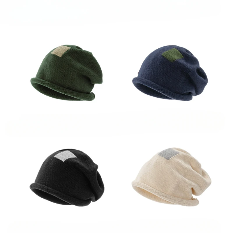 Winter Hat for Women Men Japanese Korean Streetwear Hole Patchwork Knitted Hat Fashion Ins Bonnets for Women Casual Caps Beanies
Winter Hat for Women Men Japanese Korean Streetwear Hole Patchwork Knitted Hat Fashion Ins Bonnets for Women Casual Caps Beanies