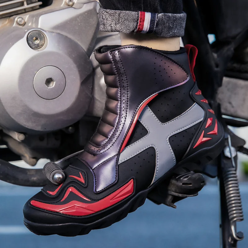 Motorcycle Shoes Motorcycle Boots Moto Gear Shift Pads Cycling Shoes Off-Road Motorcycle Shoes Rubberoutsole Wear-Resistant
Motorcycle Shoes Motorcycle Boots Moto Gear Shift Pads Cycling Shoes Off-Road Motorcycle Shoes Rubberoutsole Wear-Resistant