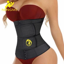 NINGMI Neoprene Waist Trainer Corset Women Strap Weight Loss Tummy Control Trimmer Workout Girdle Sauna Sweat Body Shaper Belt
NINGMI Neoprene Waist Trainer Corset Women Strap Weight Loss Tummy Control Trimmer Workout Girdle Sauna Sweat Body Shaper Belt