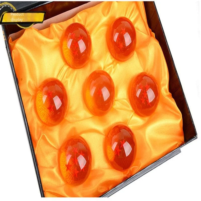 Anime Dragon Ball 7Pcs/Set Stars Crystal Ball 4.3CM Collectible Desktop Decor Cartoon Model Kids Holiday Birthday Gift 
Anime Dragon Ball 7Pcs/Set Stars Crystal Ball 4.3CM Collectible Desktop Decor Cartoon Model Kids Holiday Birthday Gift