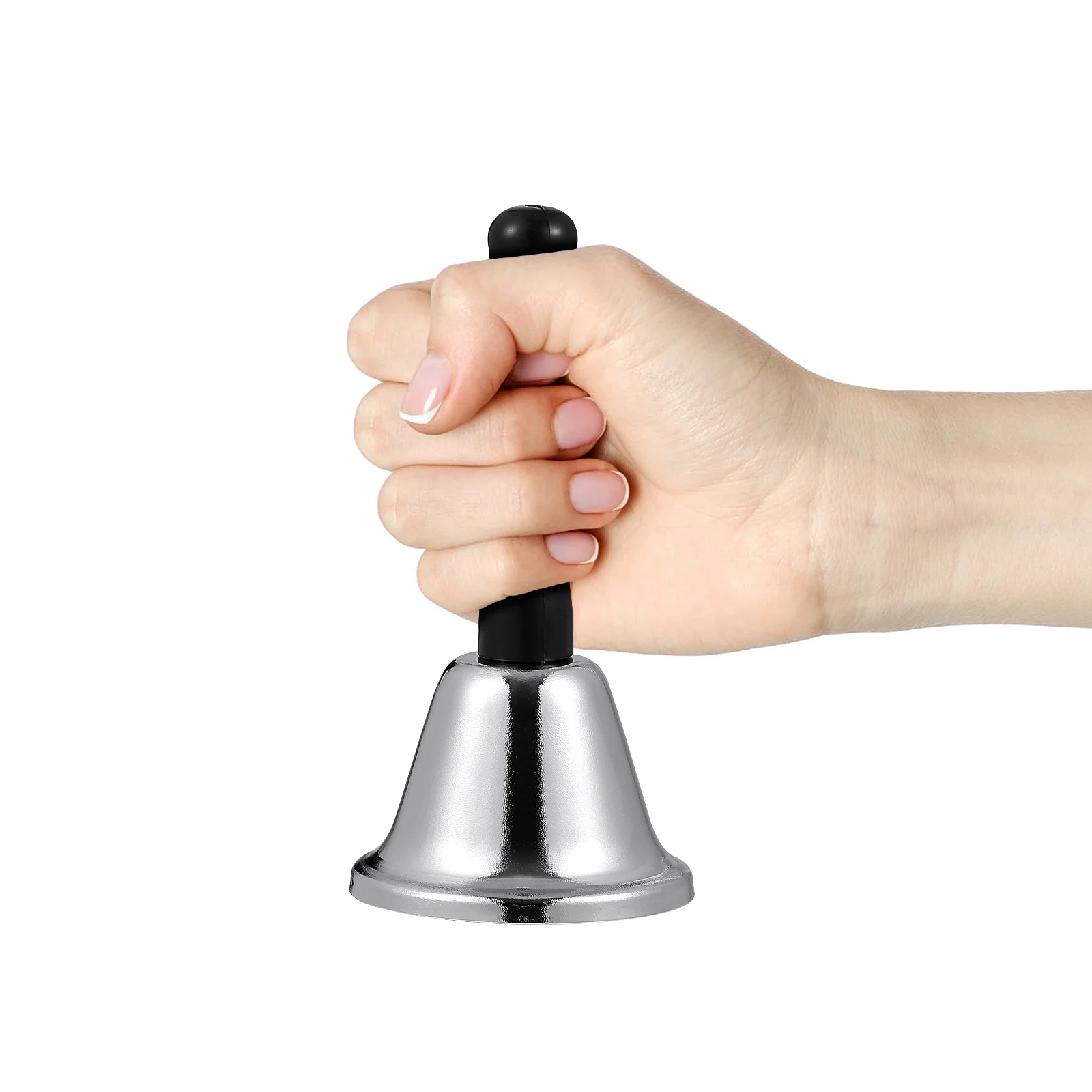 Tomaibaby Christmas Hand Bell Steel Call Bell Handbell Party Favor for Wedding Decoration (Silver)
Tomaibaby Christmas Hand Bell Steel Call Bell Handbell Party Favor for Wedding Decoration (Silver)