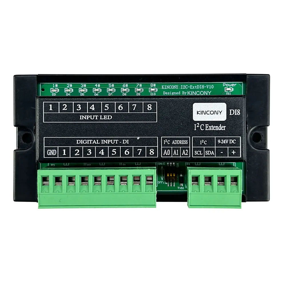 Плата расширения I2C KinCony DI8 ESPHome Home Assistant PCF8574 IO для серии ESP32, плата расширения, входные порты
Плата расширения I2C KinCony DI8 ESPHome Home Assistant PCF8574 IO для серии ESP32, плата расширения, входные порты