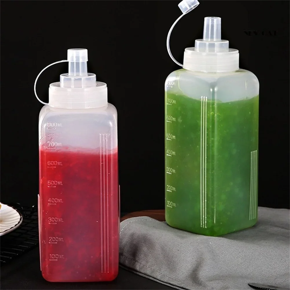 Large Aperture Extrude Condiment Bottle With Lid Transparent Plastic Squeeze Bottle Salad Dressing Storage Dispenser Kitchenware
Large Aperture Extrude Condiment Bottle With Lid Transparent Plastic Squeeze Bottle Salad Dressing Storage Dispenser Kitchenware