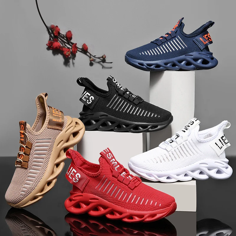 Children's Fashion Sports Shoes Boys Girls Lightweight Outdoor Sneakers Breathable Soft Rebound Sole Kids Lace-up Jogging Shoes
Children's Fashion Sports Shoes Boys Girls Lightweight Outdoor Sneakers Breathable Soft Rebound Sole Kids Lace-up Jogging Shoes