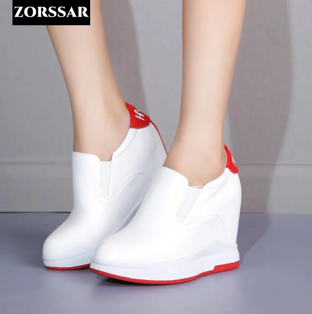 2024 Women Casual Shoe Genuine Leather 12cm Platform Wedge Sneakers Chunky Shoes Women Fashion Sneakers Spring Summer Shoes
2024 Women Casual Shoe Genuine Leather 12cm Platform Wedge Sneakers Chunky Shoes Women Fashion Sneakers Spring Summer Shoes