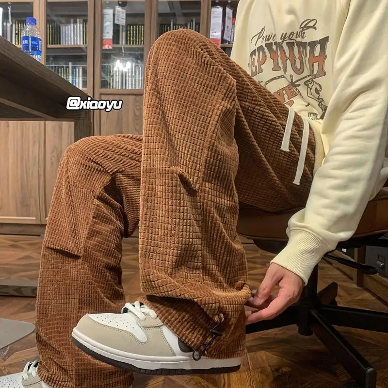 Hip Hop Jogging Corduroy Pants Mens Sweatpants Loose Casual Streetwear Fashion Harajuku Trousers
Hip Hop Jogging Corduroy Pants Mens Sweatpants Loose Casual Streetwear Fashion Harajuku Trousers