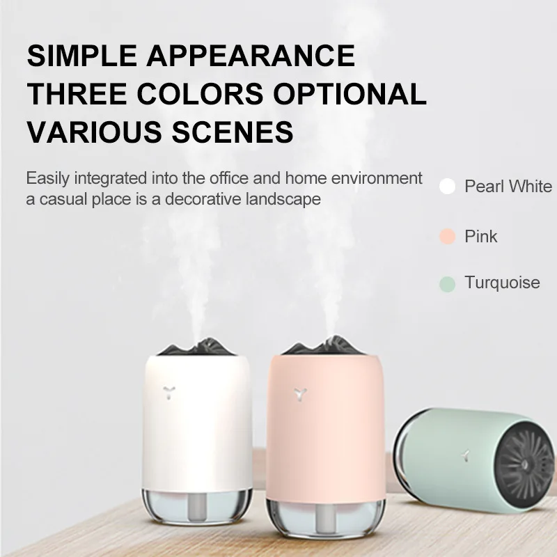 

260ML home Desktop office air humidifier diffuser essential oils car air freshener purifiers Aromatherapy difusor de aroma