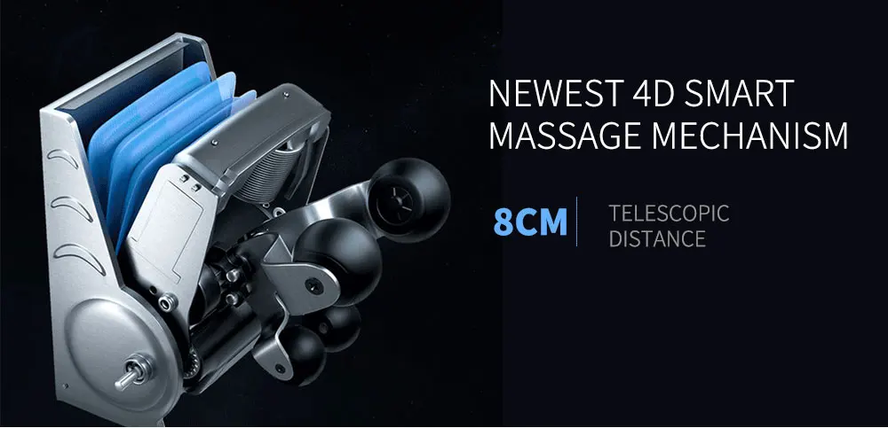 4D Massage Chair Full Body Massage Chair With Zero Gravity