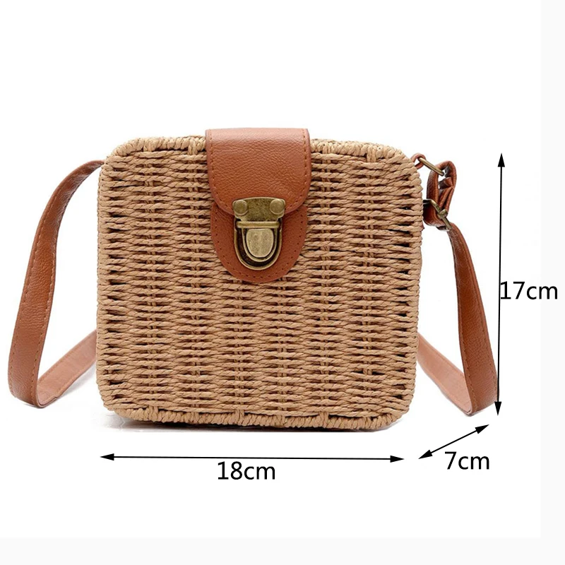 Small Round Rattan Purse - Handwoven Vacation Essential 26 S3af09e07dacf45b797e8aedb05f0bfd7b