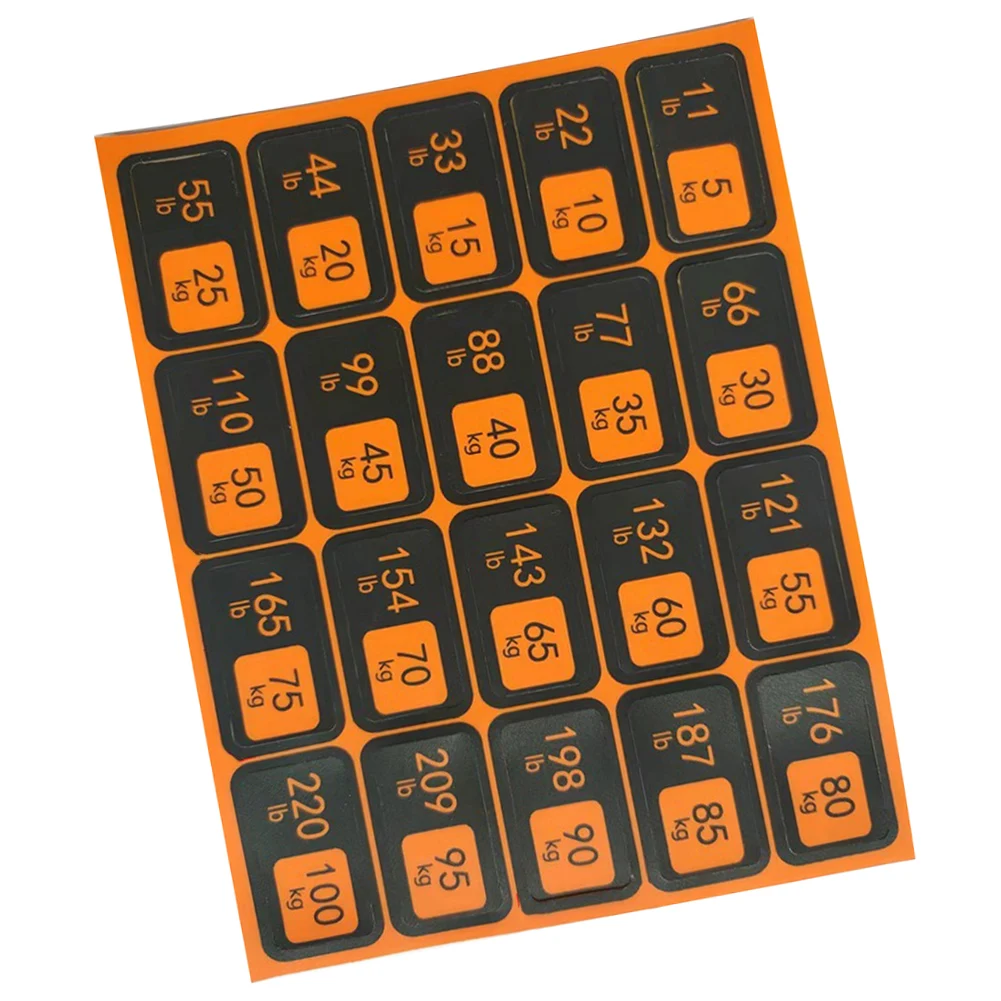 Weight Stack Labels 5kg To 100kg Black Background White Number Weight Stickers For Fitness Equipment Gym Strength Training
Weight Stack Labels 5kg To 100kg Black Background White Number Weight Stickers For Fitness Equipment Gym Strength Training