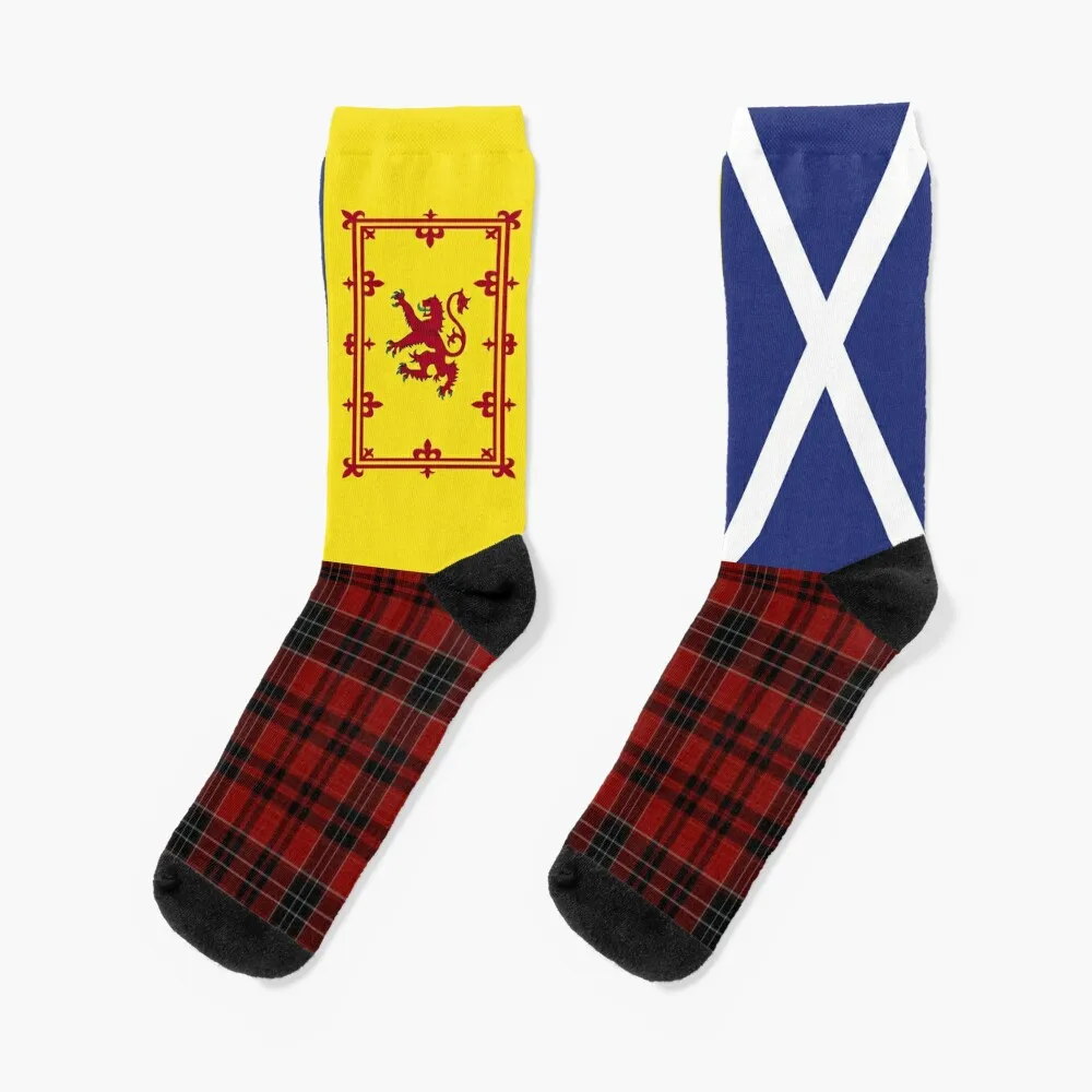 

Scotland Flag Socks winter gifts soccer stockings Socks with print Socks Men Women's