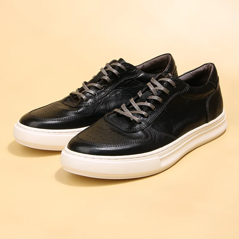 Washed Horseskin Men's Board Shoes Vintage Men's Casual Shoes Leather Original
Washed Horseskin Men's Board Shoes Vintage Men's Casual Shoes Leather Original