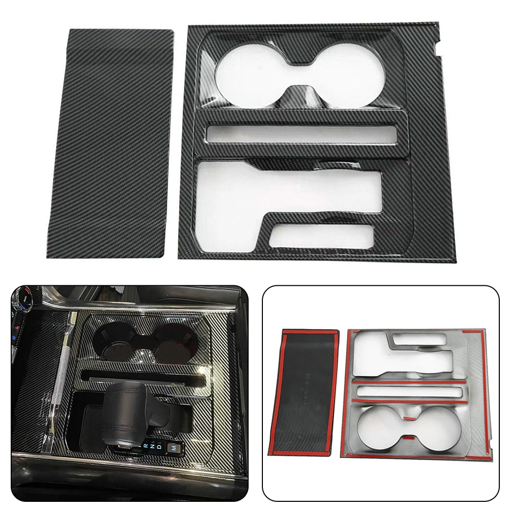 2Pcs Car Center Gear Panel Decorative Frame Front Water Cup Modification Sticker For Ford F150 2022-2023 Car Accessories
2Pcs Car Center Gear Panel Decorative Frame Front Water Cup Modification Sticker For Ford F150 2022-2023 Car Accessories