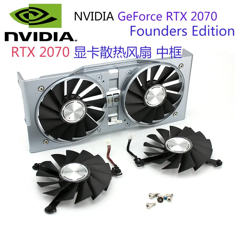 

NVIDIA GeForce RTX 2070 Founders Edition graphics cooling fan no graphics card