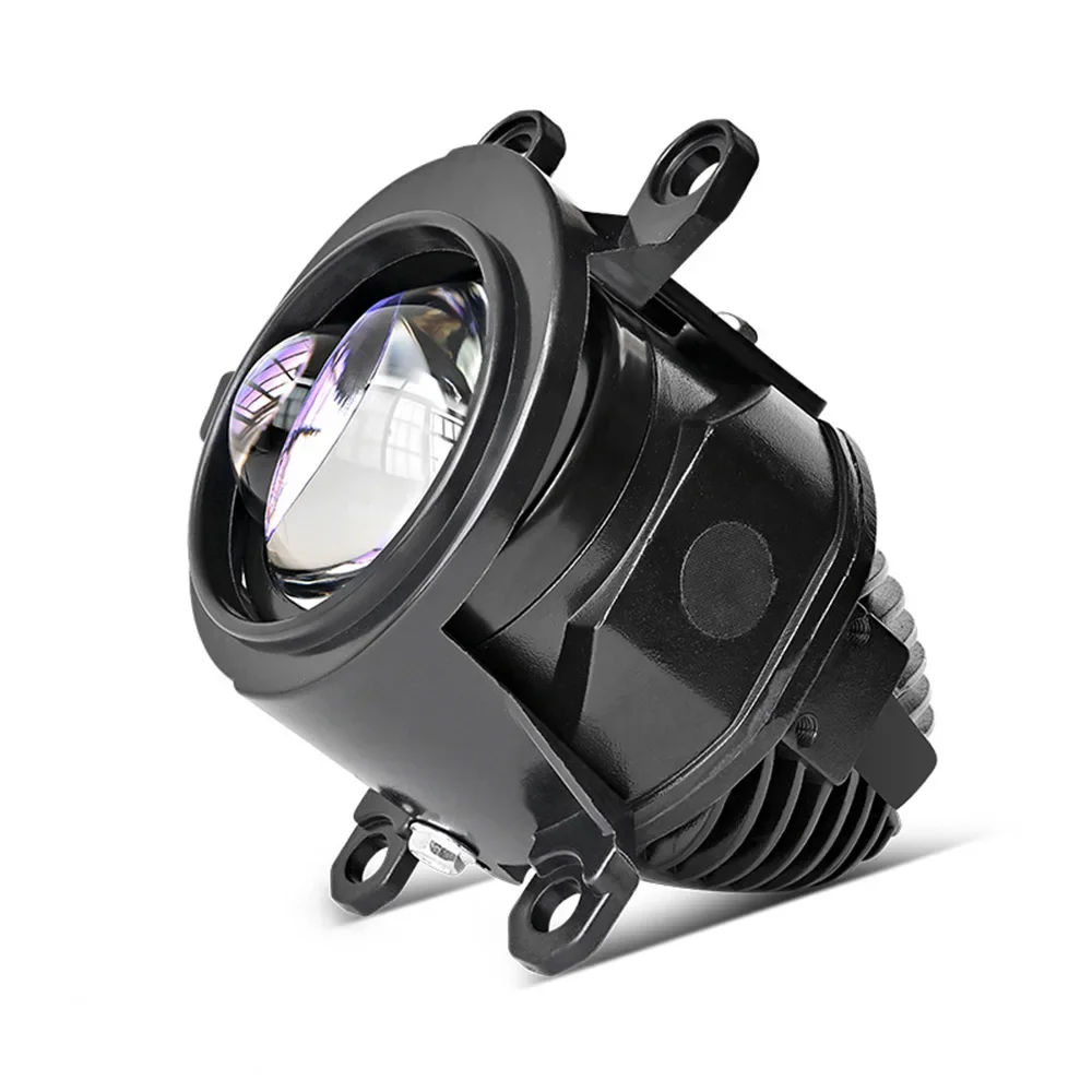 

Monochrome Three Color Fog Light Assembly Hi-Lo Beam Integrated Lens 12V 40W 6000K