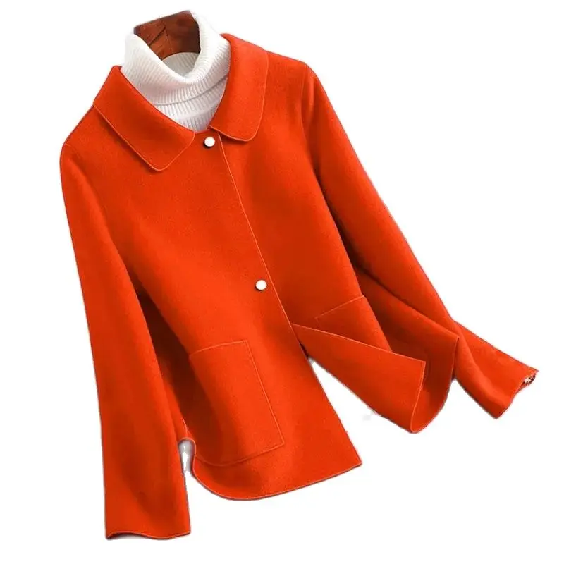 Casaco Feminino Fashion Women's Coat Jacket 2022 New Spring Autumn Elegant Korean Single-Breasted Short Outerwear Female Tops
Casaco Feminino Fashion Women's Coat Jacket 2022 New Spring Autumn Elegant Korean Single-Breasted Short Outerwear Female Tops
