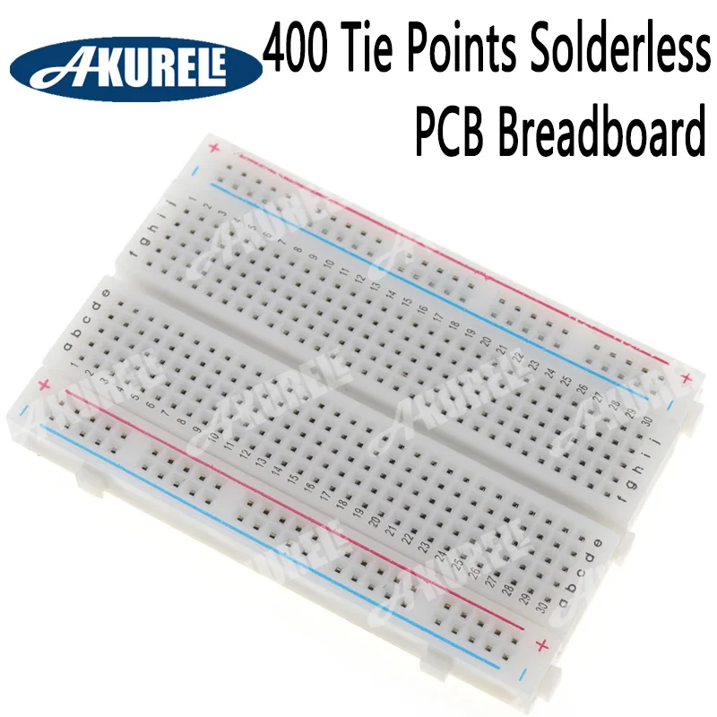 

400 Tie Points Solderless PCB Breadboard Mini Universal Test Protoboard DIY Bread Board Bus Test Circuit Board For arduino