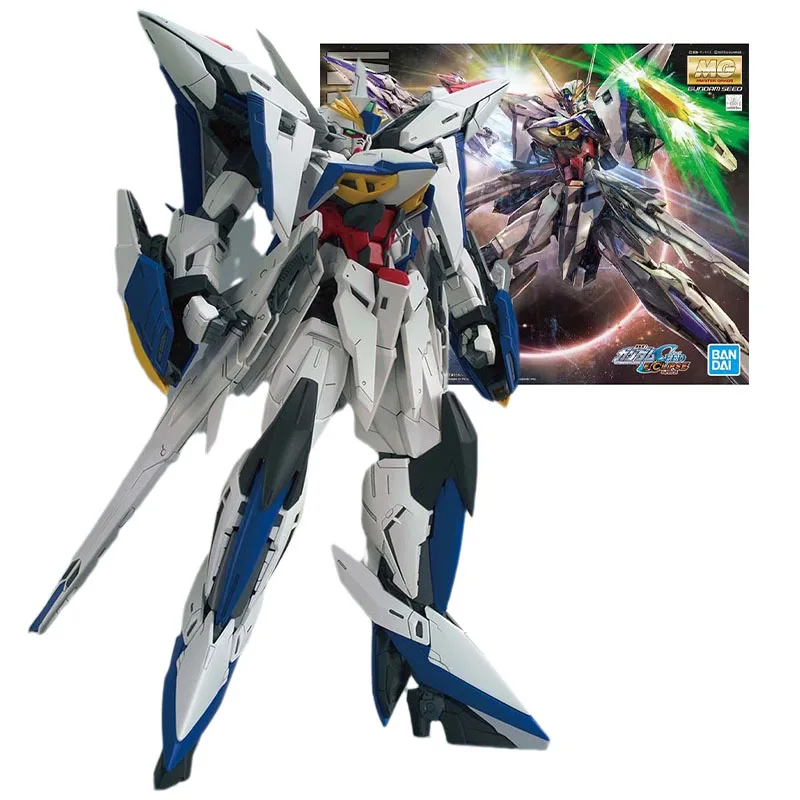 Bandai Genuine Gundam Model Kit Anime Figure MG 1/100 MVF-X08 Eclipse Gundam Collection Gunpla Action Figure Model for Boys Toys
Bandai Genuine Gundam Model Kit Anime Figure MG 1/100 MVF-X08 Eclipse Gundam Collection Gunpla Action Figure Model for Boys Toys