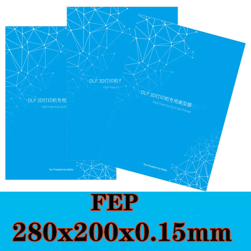 2 шт./5 шт. ANYCUBIC Photon Mono X,Photon Mono X 6K,Photon M3 Plus,FEP пленка с фиксированным кольцом Смола LCD 3D Печатный аксессуар
2 шт./5 шт. ANYCUBIC Photon Mono X,Photon Mono X 6K,Photon M3 Plus,FEP пленка с фиксированным кольцом Смола LCD 3D Печатный аксессуар