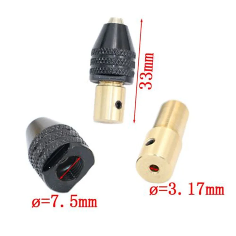 Kit Set Aluminum Alloy Drill Chuck Replace Parts Mini Universal 0.3-3.5mm Micro Tools Replacement Small Brand New
Kit Set Aluminum Alloy Drill Chuck Replace Parts Mini Universal 0.3-3.5mm Micro Tools Replacement Small Brand New