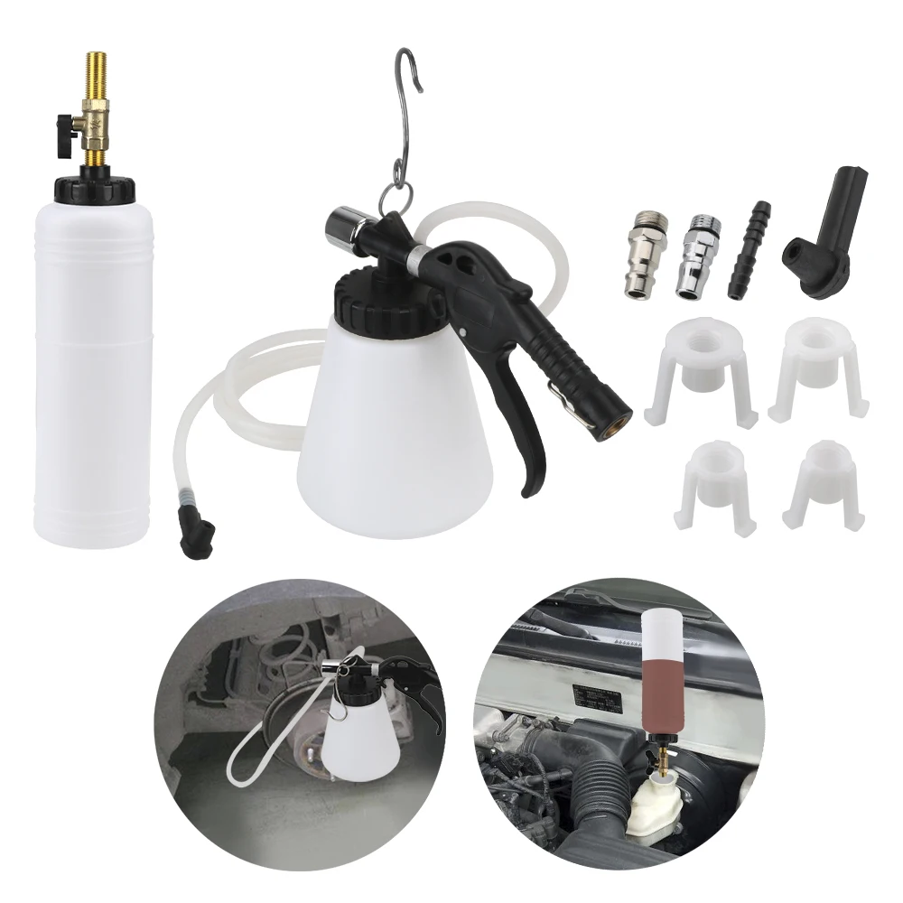 1 Set Car Brake Fluid Replacement Tool Brake Fluid Drained Bleeder Large Capacity Car Repair Tools Oil Change Equipment Kit
1 Set Car Brake Fluid Replacement Tool Brake Fluid Drained Bleeder Large Capacity Car Repair Tools Oil Change Equipment Kit