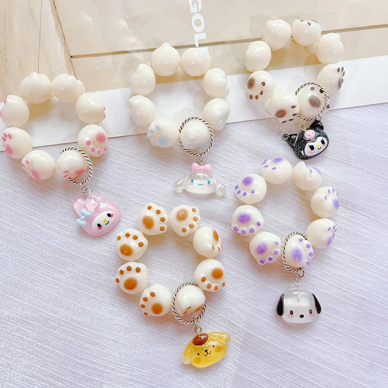 Kawaii Sanrio Anime Pochacco Bracelet Girly Heart Cinnamoroll My Melody Cute Cartoon Kuromi Hanging Decorations Toys for Girls
Kawaii Sanrio Anime Pochacco Bracelet Girly Heart Cinnamoroll My Melody Cute Cartoon Kuromi Hanging Decorations Toys for Girls