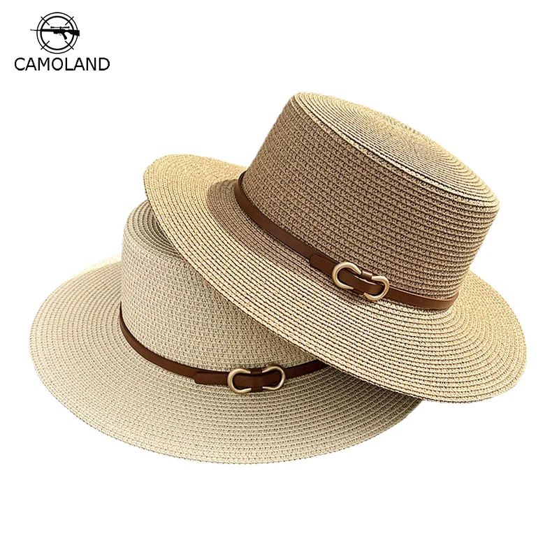 CAMOLAND Wide Brim Straw Sun Hats for Women Girls Summer UV Protection Floppy Foldable Beach Hat Outdoor Travel Bucket Hat
CAMOLAND Wide Brim Straw Sun Hats for Women Girls Summer UV Protection Floppy Foldable Beach Hat Outdoor Travel Bucket Hat