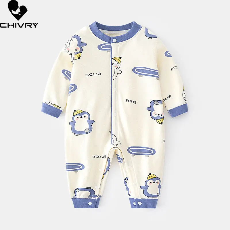 New Newborn Baby Girls Cute Cartoon Print Cotton Rompers Spring Autumn Long Sleeve Jumpsuit Toddler Playsuit Infant Clothing
New Newborn Baby Girls Cute Cartoon Print Cotton Rompers Spring Autumn Long Sleeve Jumpsuit Toddler Playsuit Infant Clothing