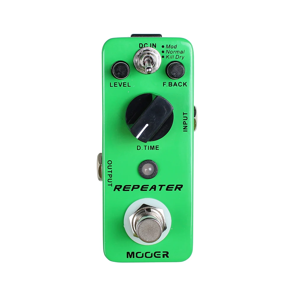 

MOOER Repeater Guitar Effect Pedal Digital Delay 3 Working Modes Mod/Normal/Kill Dry Pedal Electric Guitar Parts & Accessories