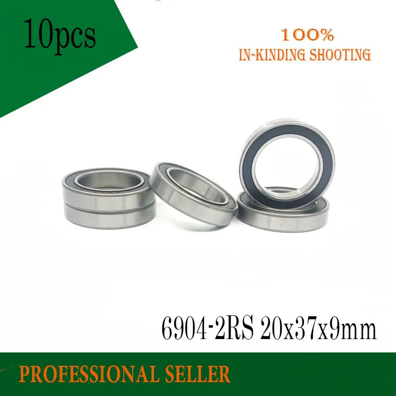 6904-2RS Bearing 10PCS 20x37x9 mm Thin Section 6904 2RS Ball Bearings 6904RS 61904 RS
6904-2RS Bearing 10PCS 20x37x9 mm Thin Section 6904 2RS Ball Bearings 6904RS 61904 RS