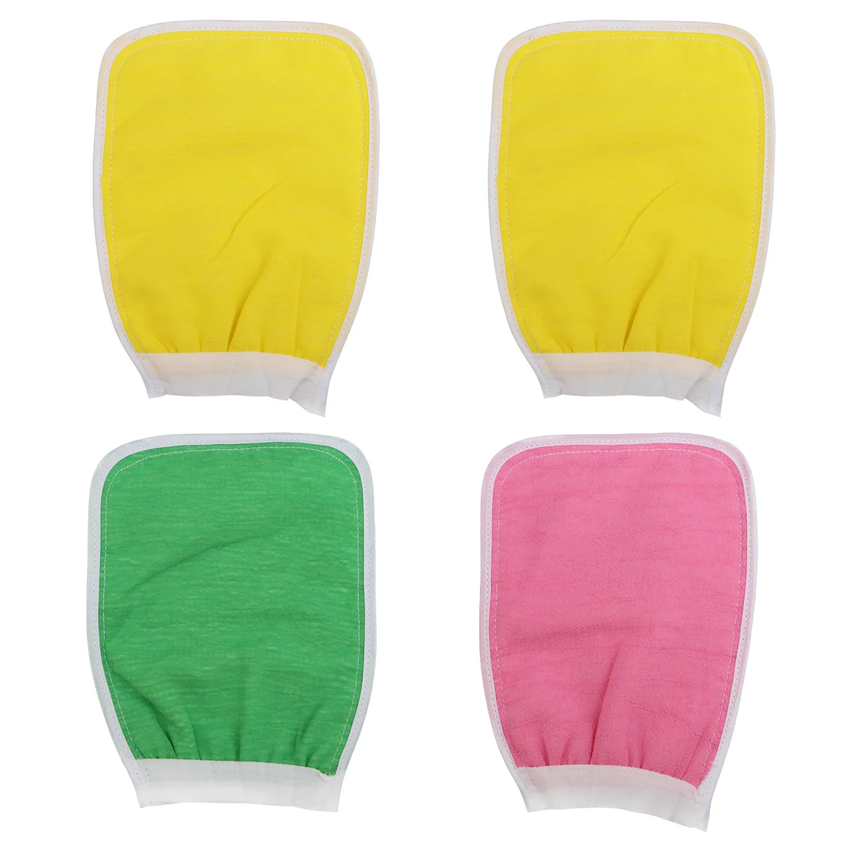 4 Pcs Exfoliate Gloves Exfoliation Mitt Body Scrub Dead Skin Remover Frosted Exfoliator Tool Double Sided Exfoliating Spa
4 Pcs Exfoliate Gloves Exfoliation Mitt Body Scrub Dead Skin Remover Frosted Exfoliator Tool Double Sided Exfoliating Spa