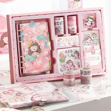 Kawaii Cartoon Cute Notebook Set Flower Book Material Gift Box Children's Gift Student Stationery Notebooks and Journals Diary
Kawaii Cartoon Cute Notebook Set Flower Book Material Gift Box Children's Gift Student Stationery Notebooks and Journals Diary