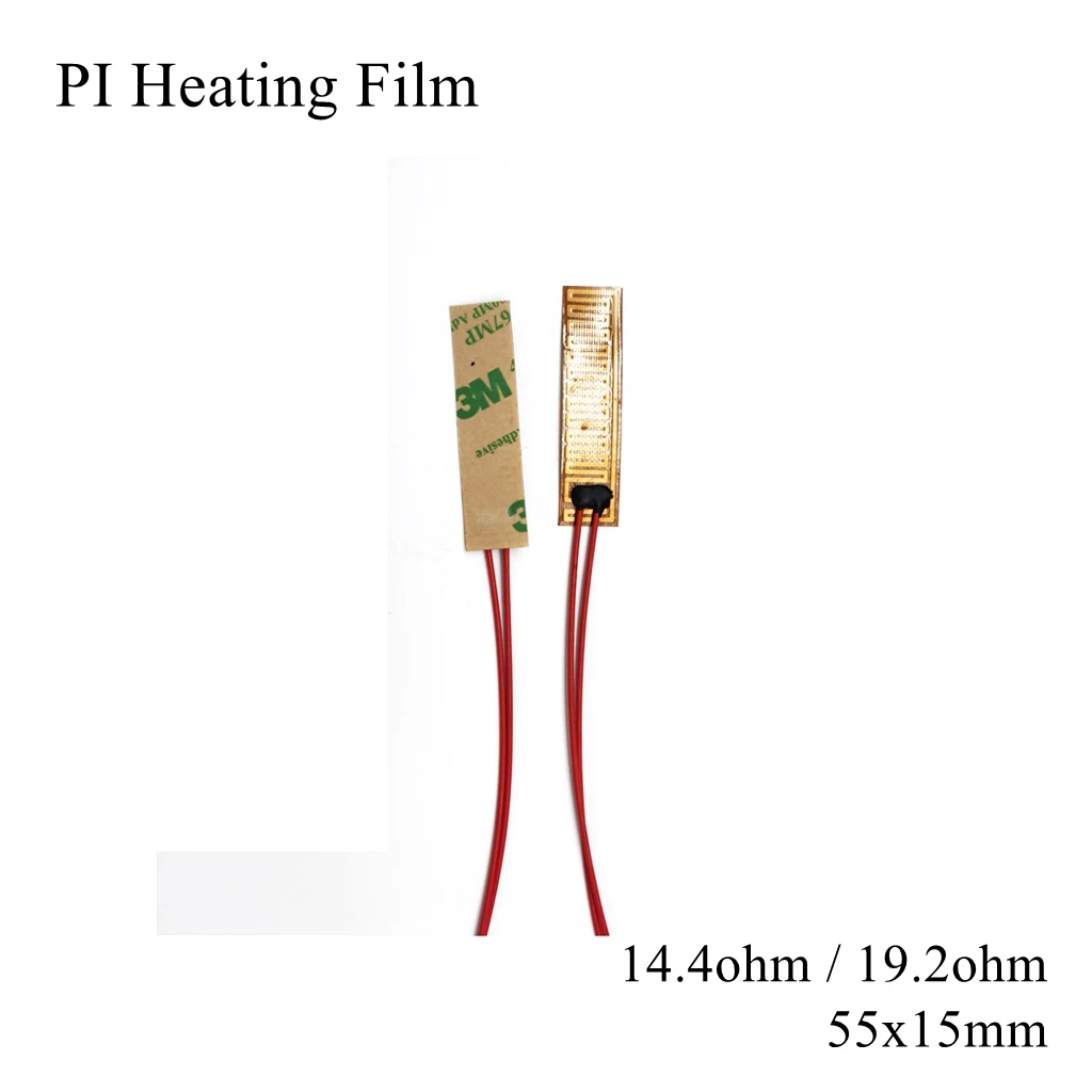 55x15mm 5V 12V 24V 110V 220V PI Heating Film Polyimide Adhesive Electric Heater Plate Panel Pad Mat Fuel Foil Oil Engine Tank
55x15mm 5V 12V 24V 110V 220V PI Heating Film Polyimide Adhesive Electric Heater Plate Panel Pad Mat Fuel Foil Oil Engine Tank