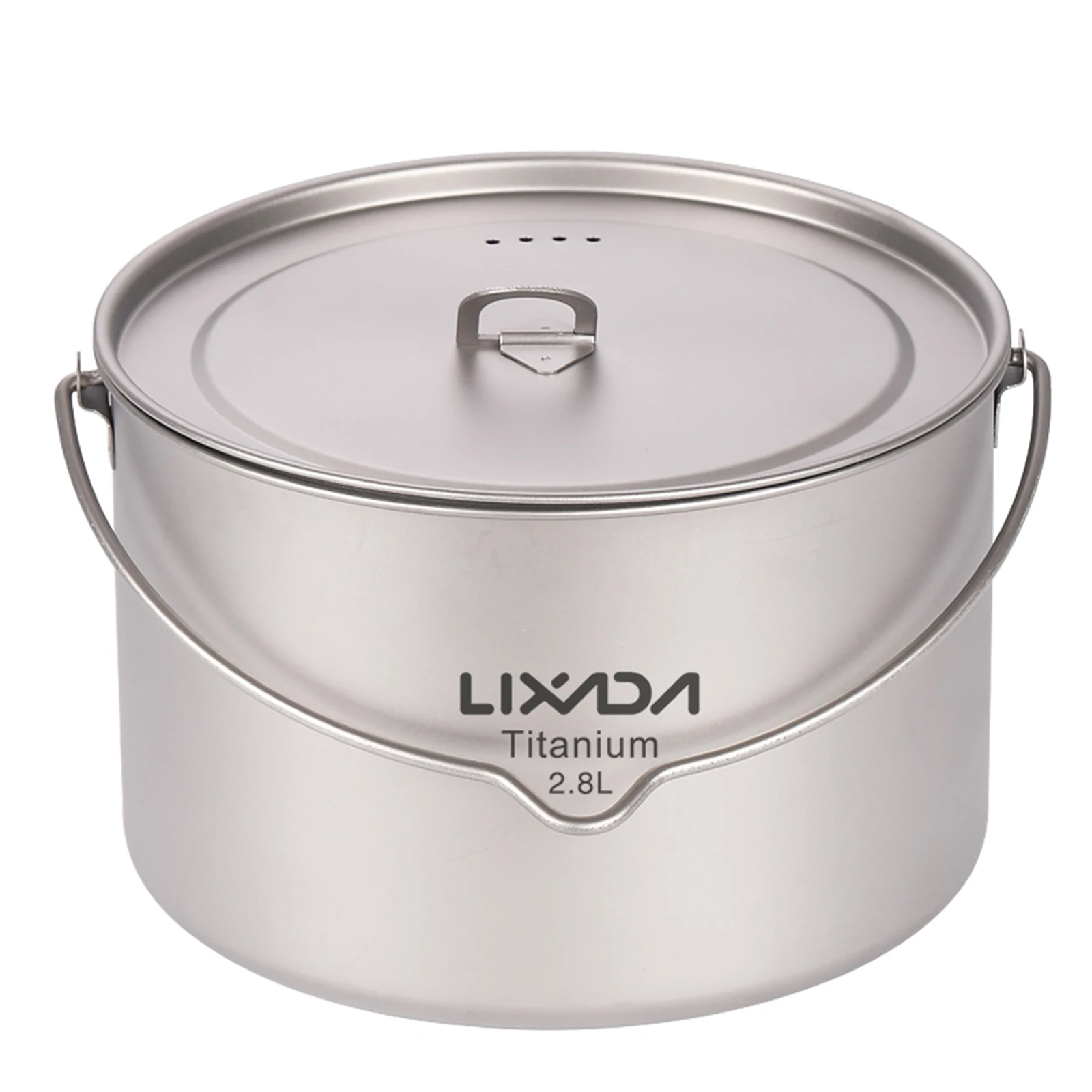 Lixada 2.8L Camping Titanium Pot Ultralight Portable Hanging Pot with Lid for Outdoor Camping Hiking Backpacking Picnic Cookware
Lixada 2.8L Camping Titanium Pot Ultralight Portable Hanging Pot with Lid for Outdoor Camping Hiking Backpacking Picnic Cookware