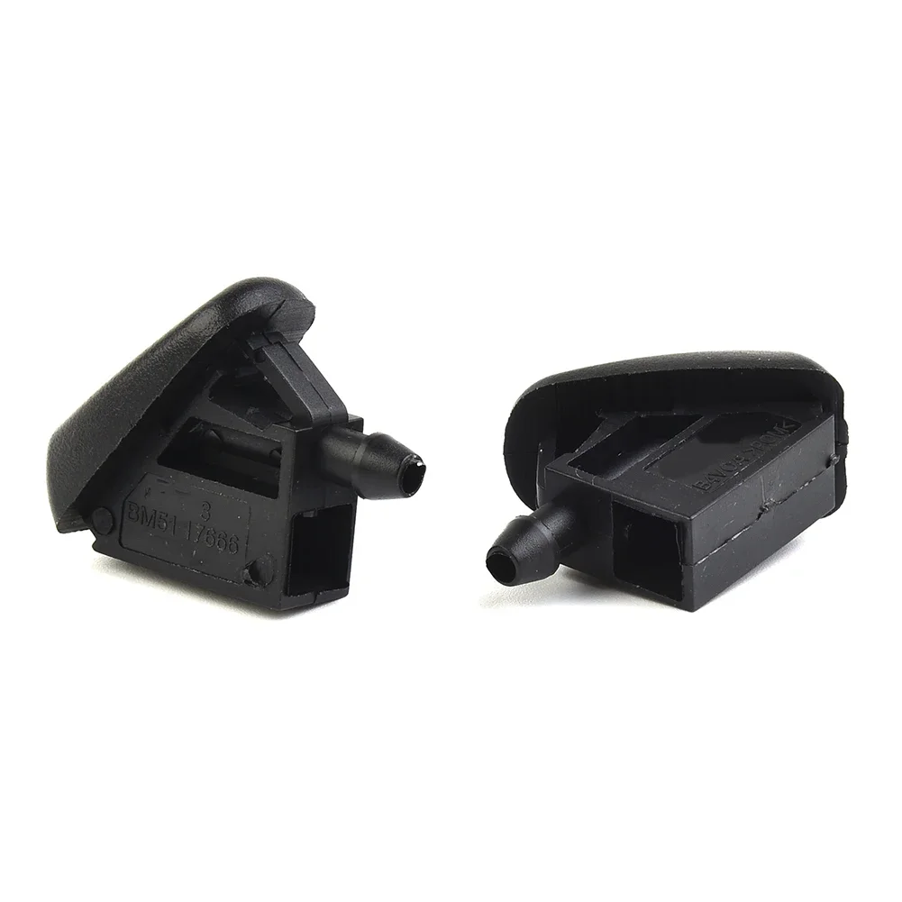 2Pcs Front Windscreen Wiper Washer For Ford Nozzles Brand New High Quality ABS Plastic BlackBM5117666AB, BM5117666AD
2Pcs Front Windscreen Wiper Washer For Ford Nozzles Brand New High Quality ABS Plastic BlackBM5117666AB, BM5117666AD