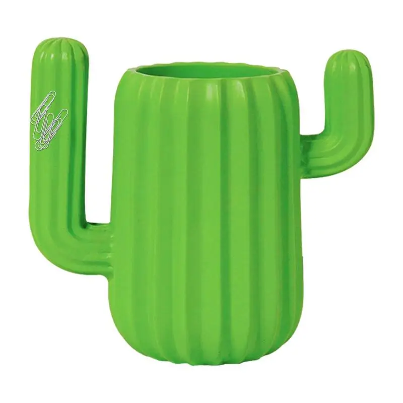 Cute Cactus Design Pen Holder Makeup Brushes Holder Desktop Stationery Box Pencil Organizer School Office Pen Holder Container
Cute Cactus Design Pen Holder Makeup Brushes Holder Desktop Stationery Box Pencil Organizer School Office Pen Holder Container