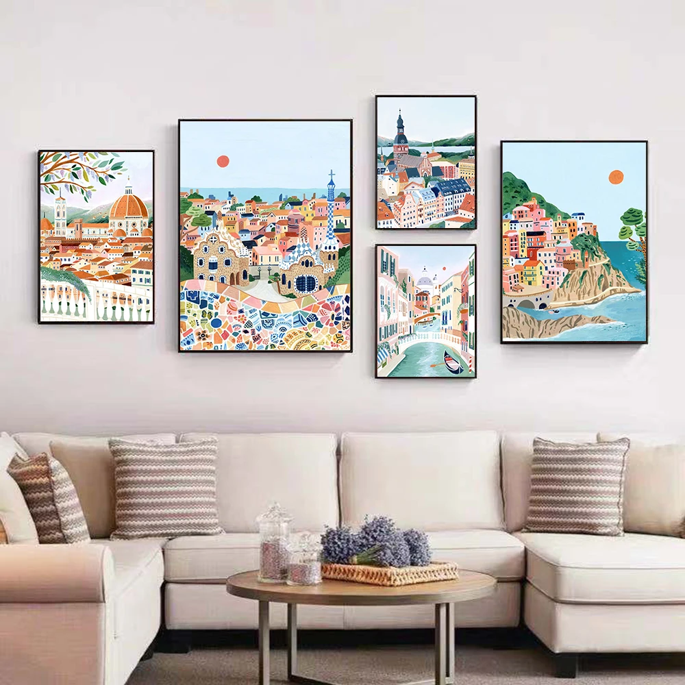 Nordic Vintage Travel City Poster Paris Lisbon Japan Landscape Art Canvas Painting Housewarming Gift Wall Pictures Home Decor
Nordic Vintage Travel City Poster Paris Lisbon Japan Landscape Art Canvas Painting Housewarming Gift Wall Pictures Home Decor