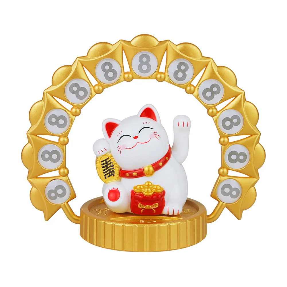 Lucky Cat Solar Powered Auto Waving Lucky Cat With Temporary Parking Number Plate Welcome Waving Cat Sculpture Car Home Decor
Lucky Cat Solar Powered Auto Waving Lucky Cat With Temporary Parking Number Plate Welcome Waving Cat Sculpture Car Home Decor