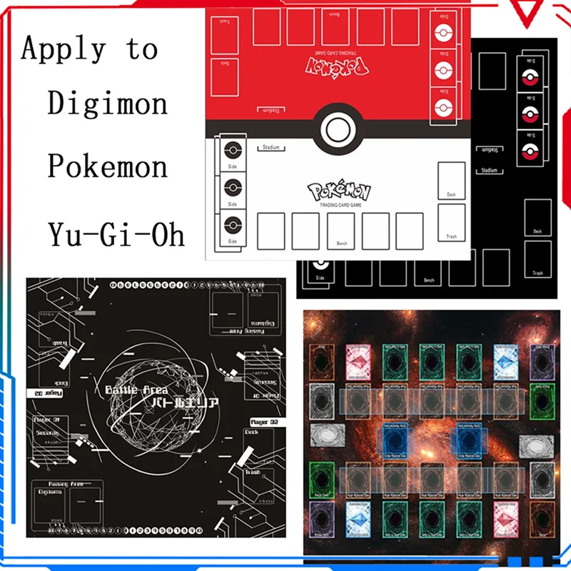 Pokemon Battle Pad Pokemon Card Pad Double PTCG Game Collection Cards Yu-Gi-Oh Desktop Display Storage Box
Pokemon Battle Pad Pokemon Card Pad Double PTCG Game Collection Cards Yu-Gi-Oh Desktop Display Storage Box