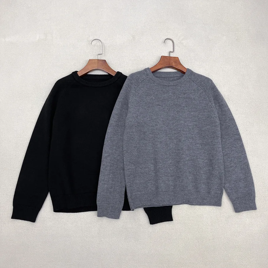 

Wool Blended Sweater for Women, Raglan Sleeve Design, Round Neck, Profile, Early Spring, New, 2020