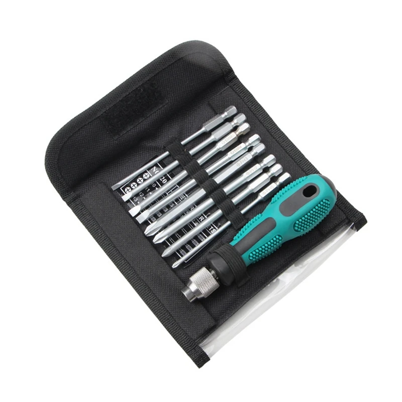 9-In-1 Screwdriver Set Tools 9-In-1 Screwdriver Set Maintenance Tools Eight-Bit Screwdriver Portable Set Carry-On Bag
9-In-1 Screwdriver Set Tools 9-In-1 Screwdriver Set Maintenance Tools Eight-Bit Screwdriver Portable Set Carry-On Bag