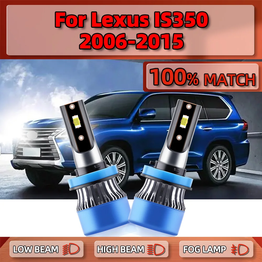 

Canbus LED Headlight Bulbs 240W 40000LM Car Lights 12V Auto Lamps 6000K For Lexus IS350 2006-2009 2010 2011 2012 2013 2014 2015