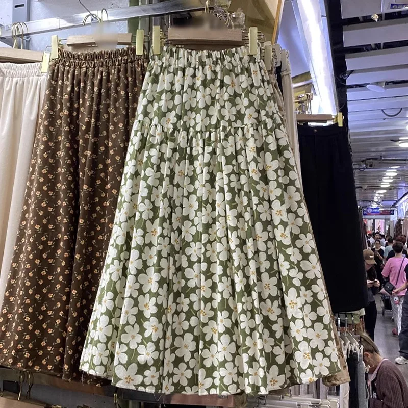 Vintage Cake Longskirts for Women Print Autumn Skirts Womens A-line Skirt Female Casual Almighty Floral Princess Style Dropship
Vintage Cake Longskirts for Women Print Autumn Skirts Womens A-line Skirt Female Casual Almighty Floral Princess Style Dropship